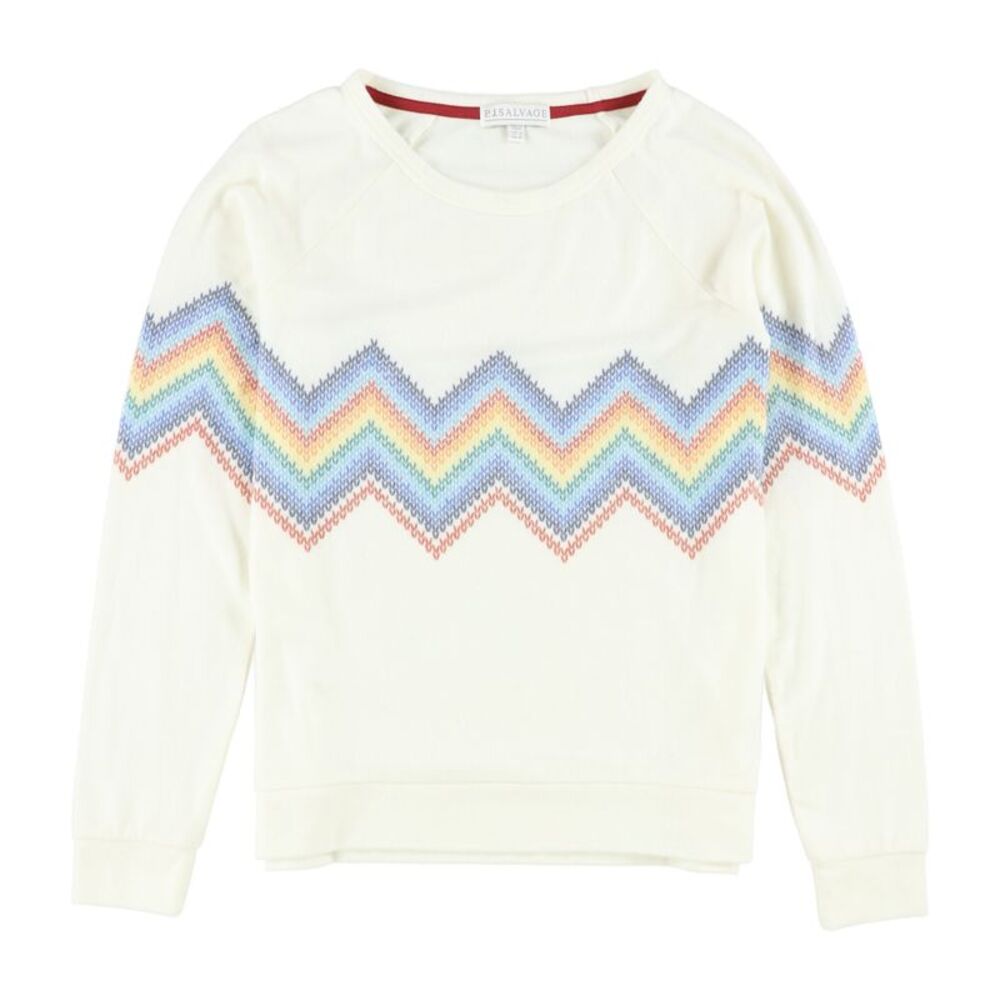 P.J. Salvage Womens Chevron Stripe Pajama Hoodie, NWT